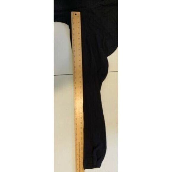 A.L.C. Women Jumpsuit Black Long Sleeve Viscose Size 2 Grunge Dark Gorpcore Punk - Picture 4 of 12